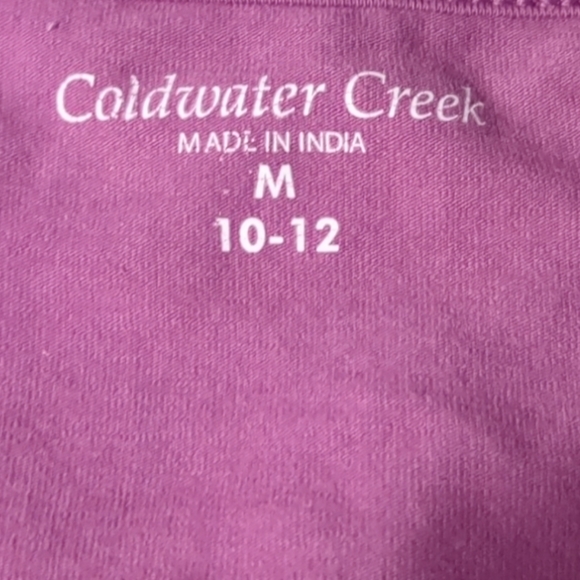 VOLDWATER Purple Sequin Sleeves Top Size M - Picture 9 of 9